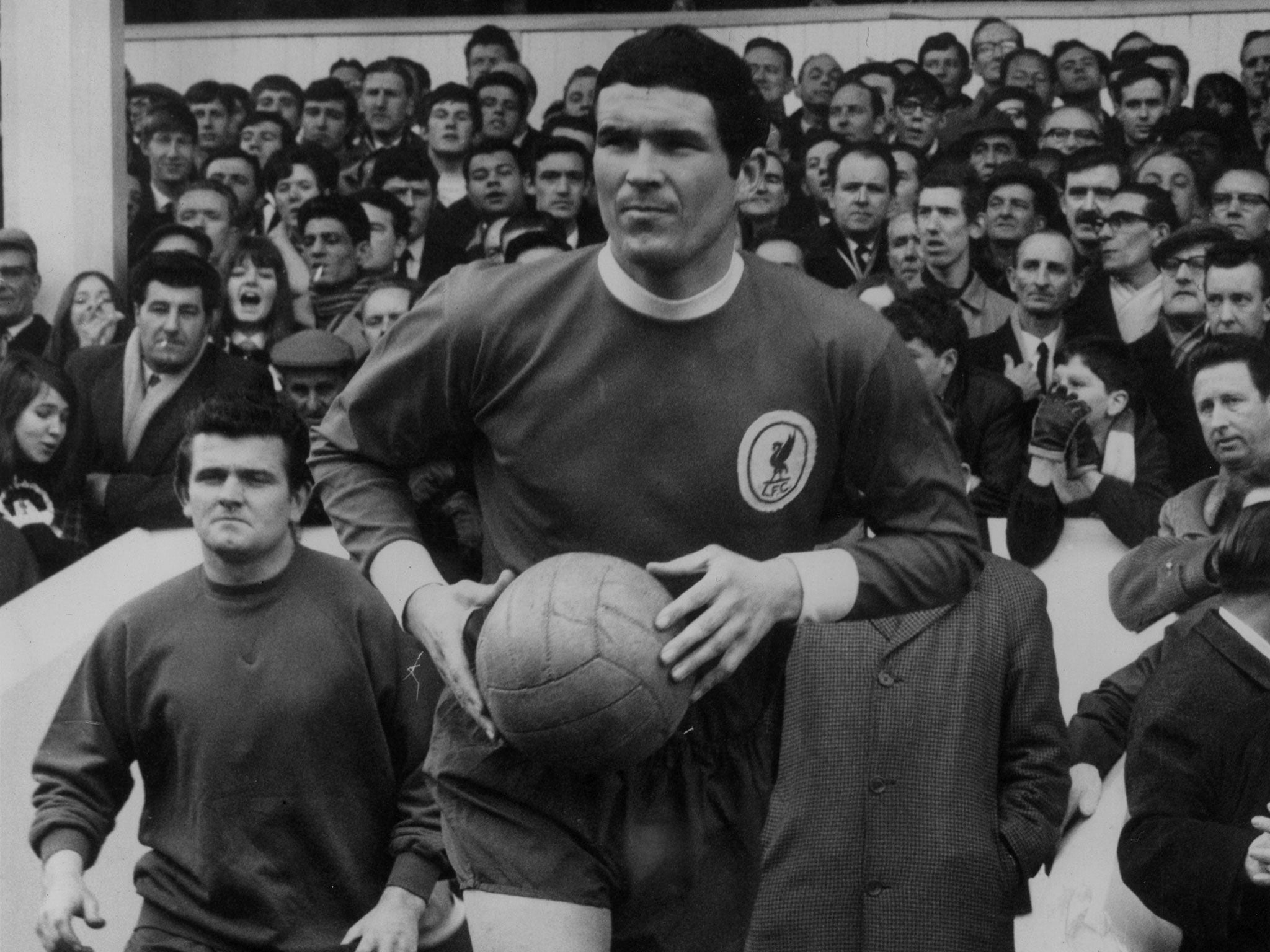 Footballs in the 1960s and 1970s weighed as much as as medicine balls