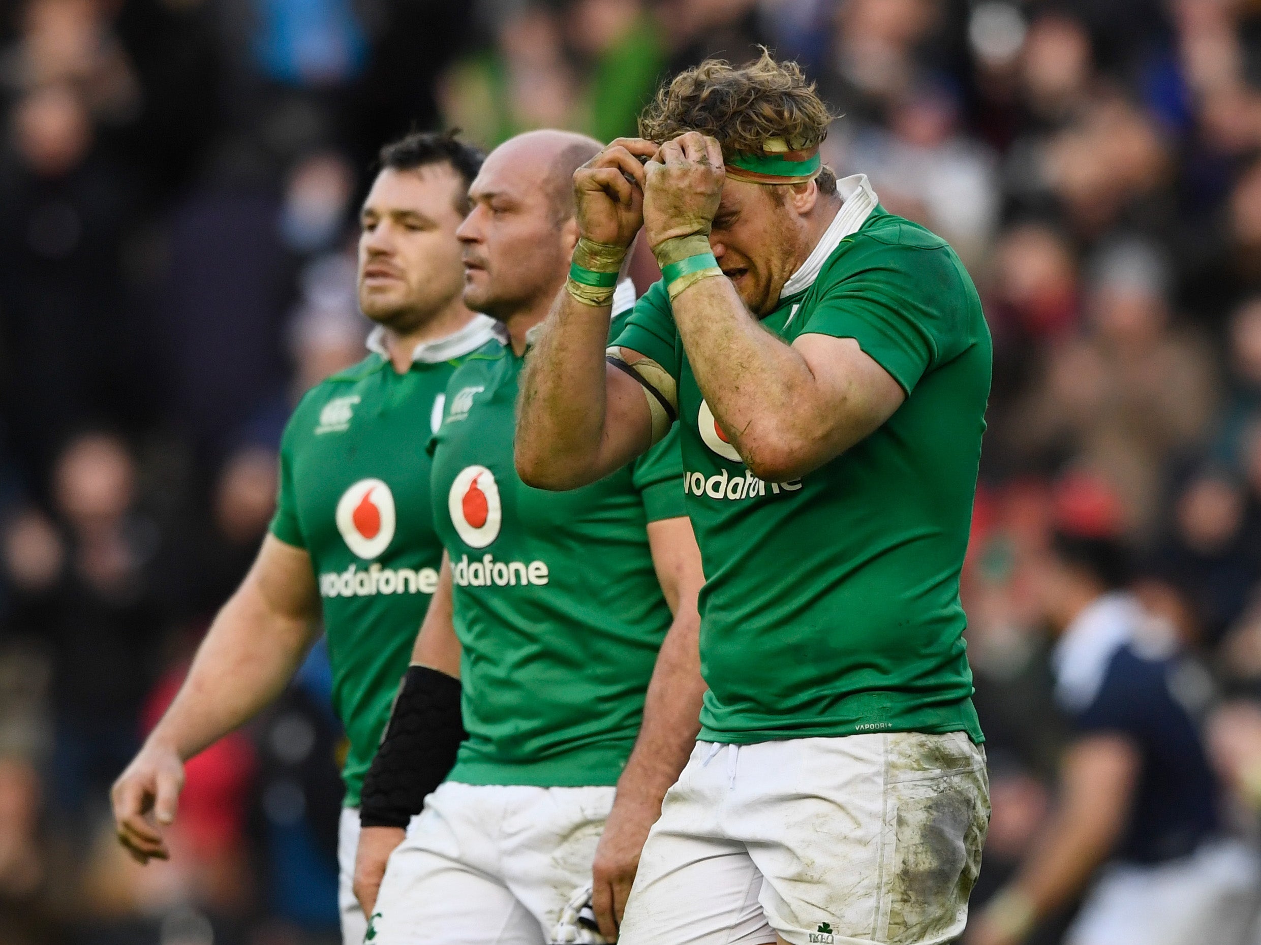 Ireland were poor in the first half against Scotland