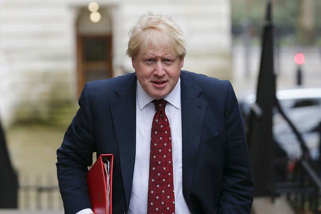 British Foreign Secretary Boris Johnson has given up his American citizenship