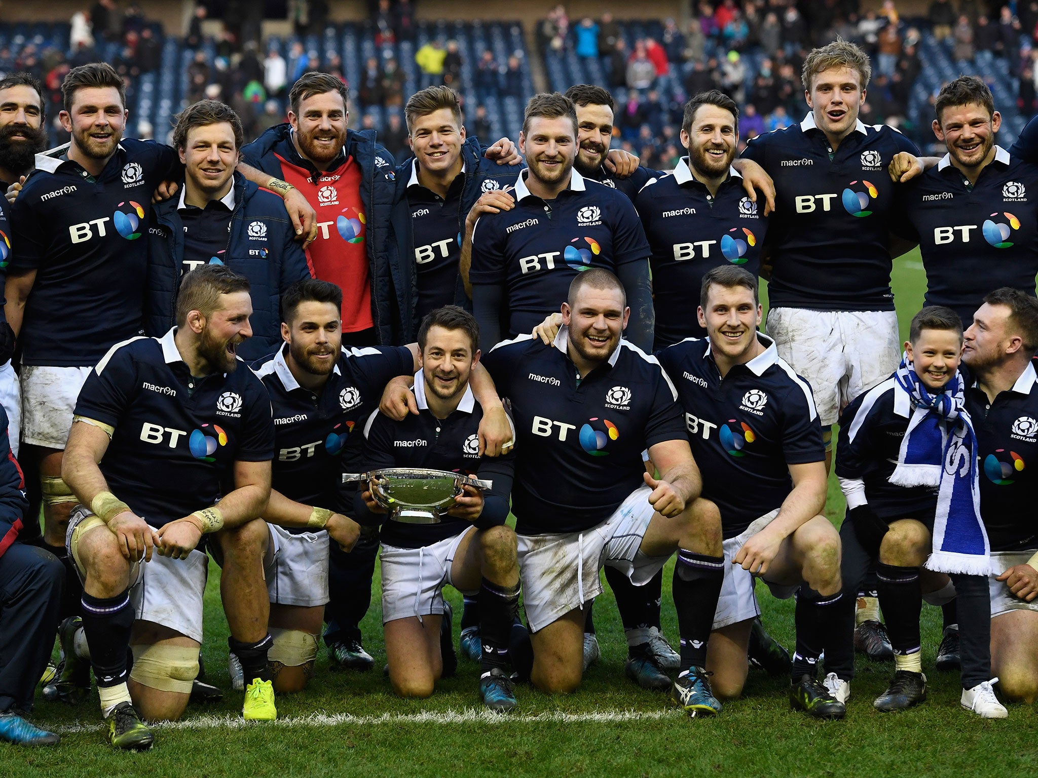 Scotland secured their first victory over Ireland in four years