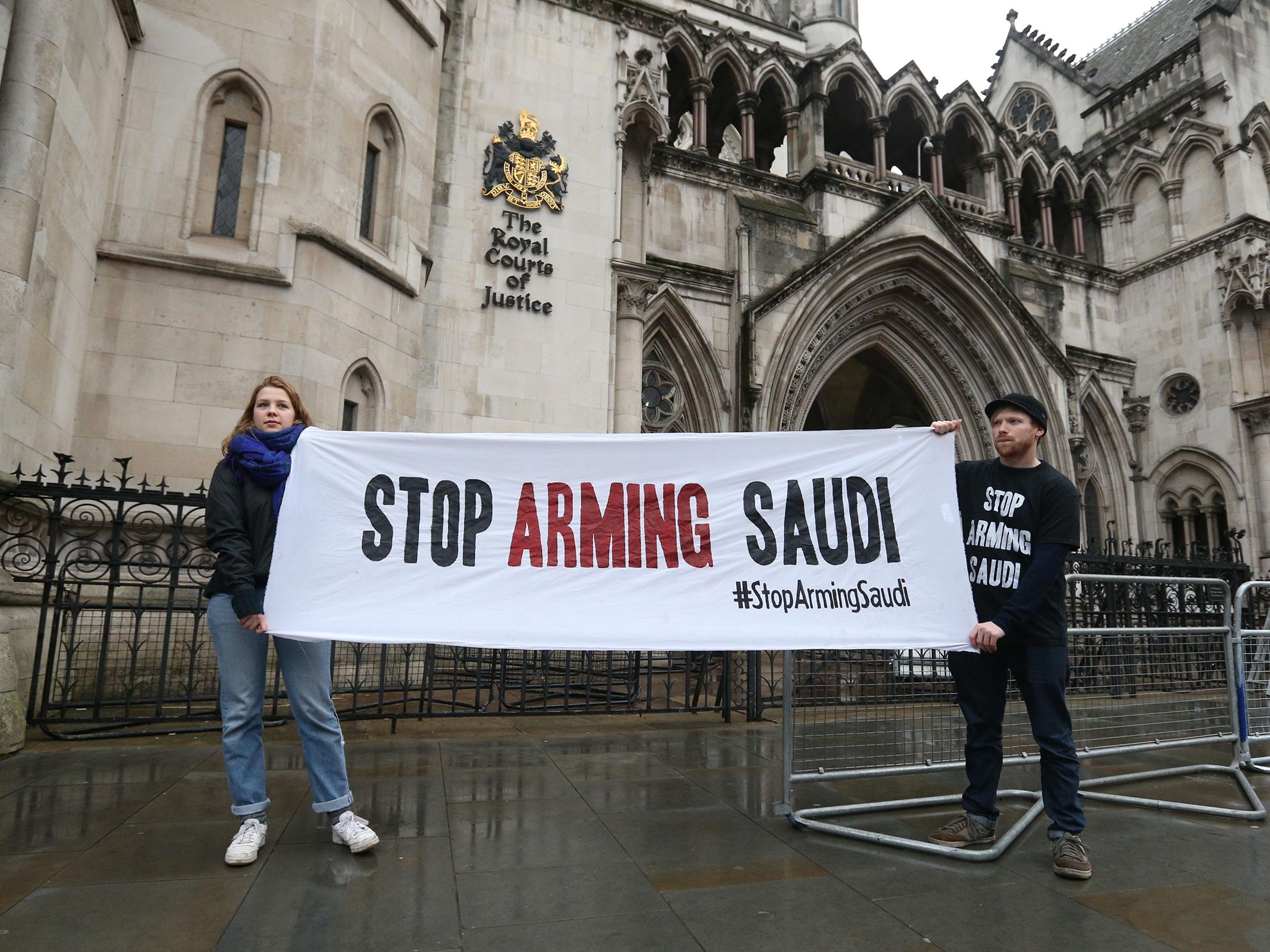 The Campaign Against Arms Trade has accused the Government of unlawfully failing to suspend the sale of UK arms to Saudi Arabia, despite evidence the Gulf state is guilty of 'repeated and serious breaches' of international humanitarian law