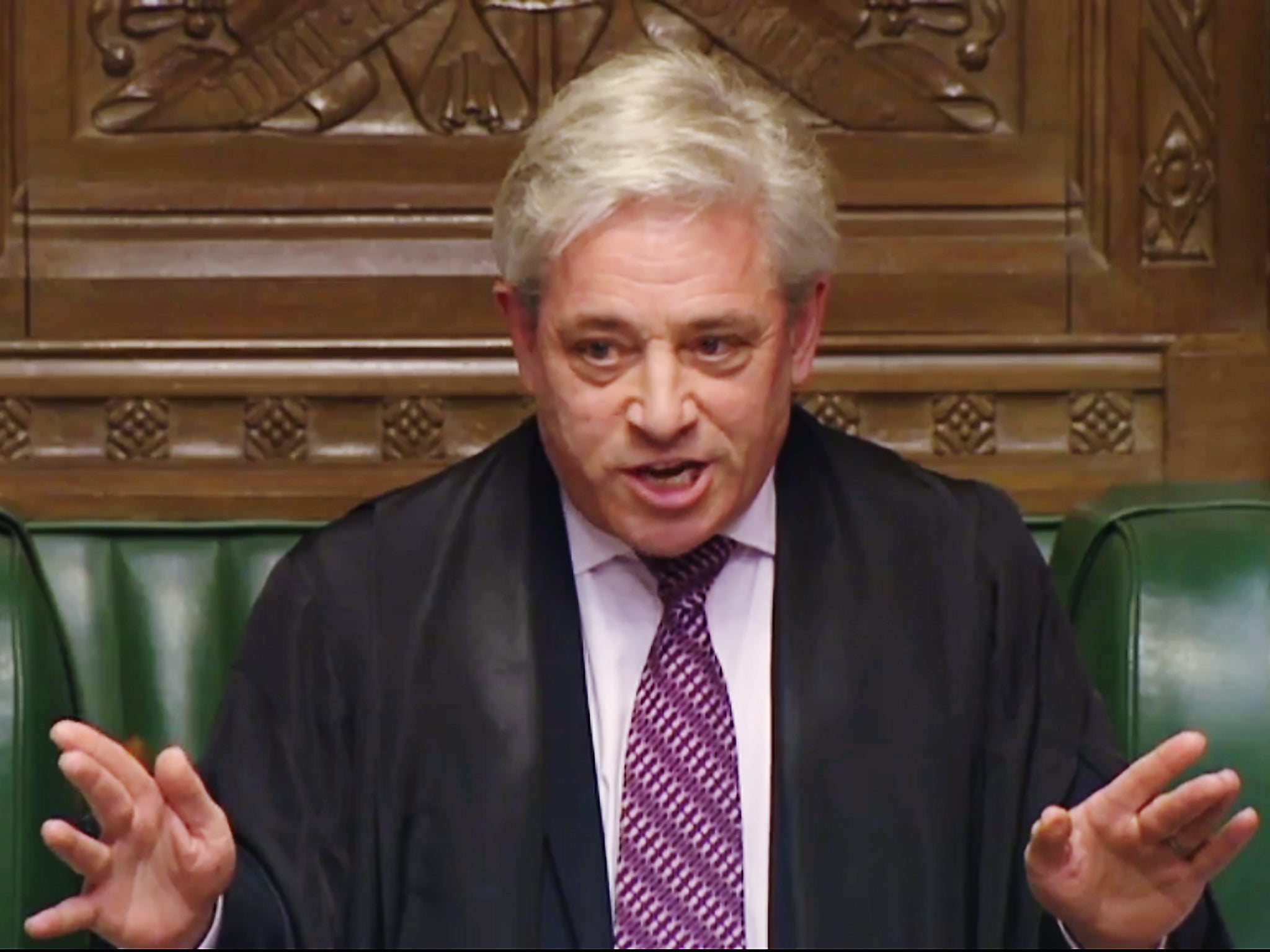 Speaker of the House of Commons John Bercow