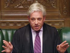 John Bercow no-confidence motion filed by Tory MP after Trump comments