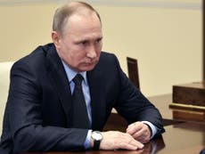 Putin condemns US air strikes in Syria as 'illegal'