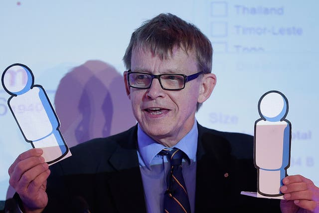 Hans Rosling, Statistician & Founder of Gapminder, pictured in 2012