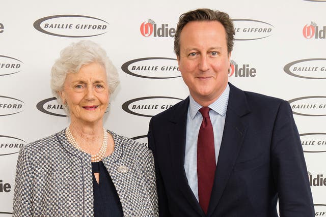Mary Cameron and David Cameron attend The Oldie of the Year Awards