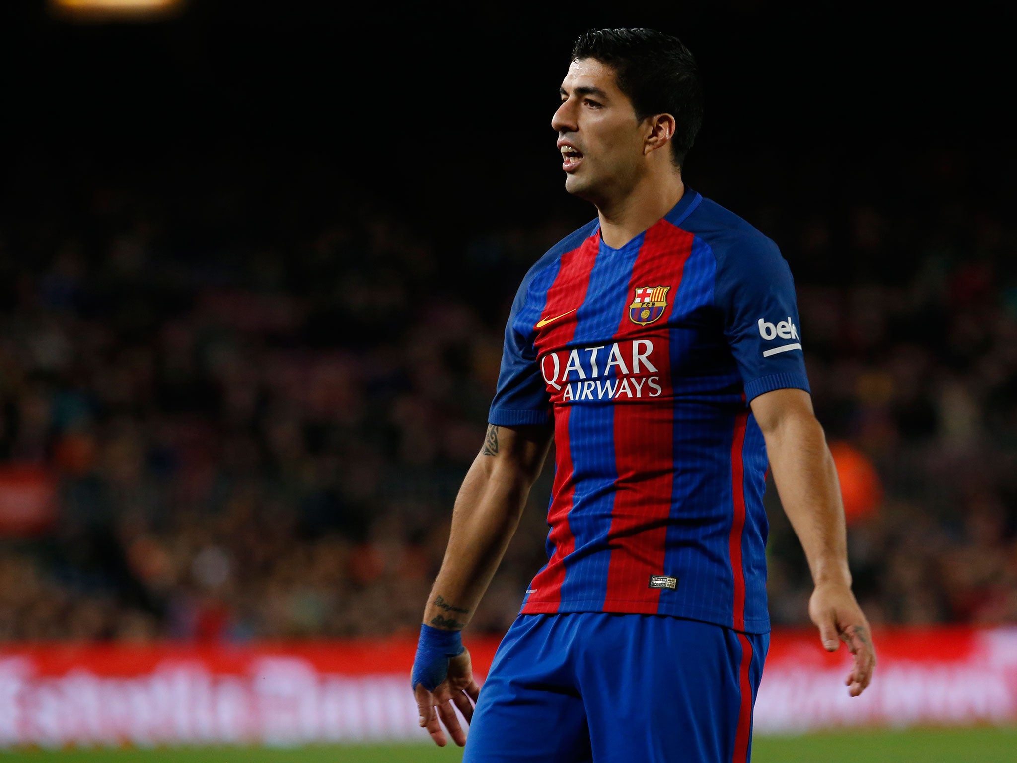 Suarez had put Barcelona ahead in the 43rd minute