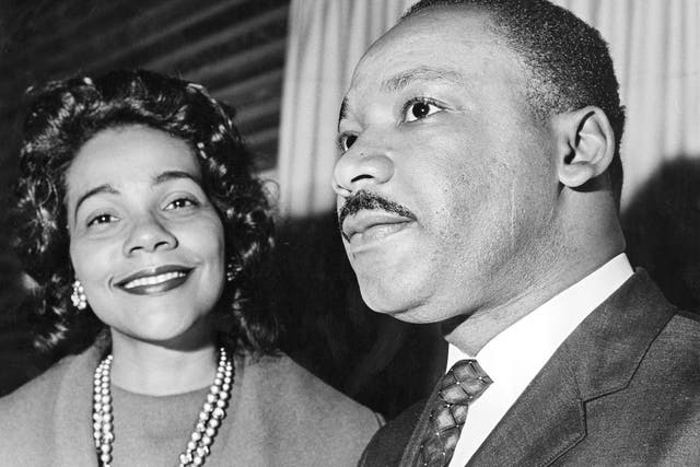 Coretta Scott King and her husband Martin Luther King in Oslo where the US clergyman and civil rights leader received the Nobel Peace Prize, 9 December, 1964