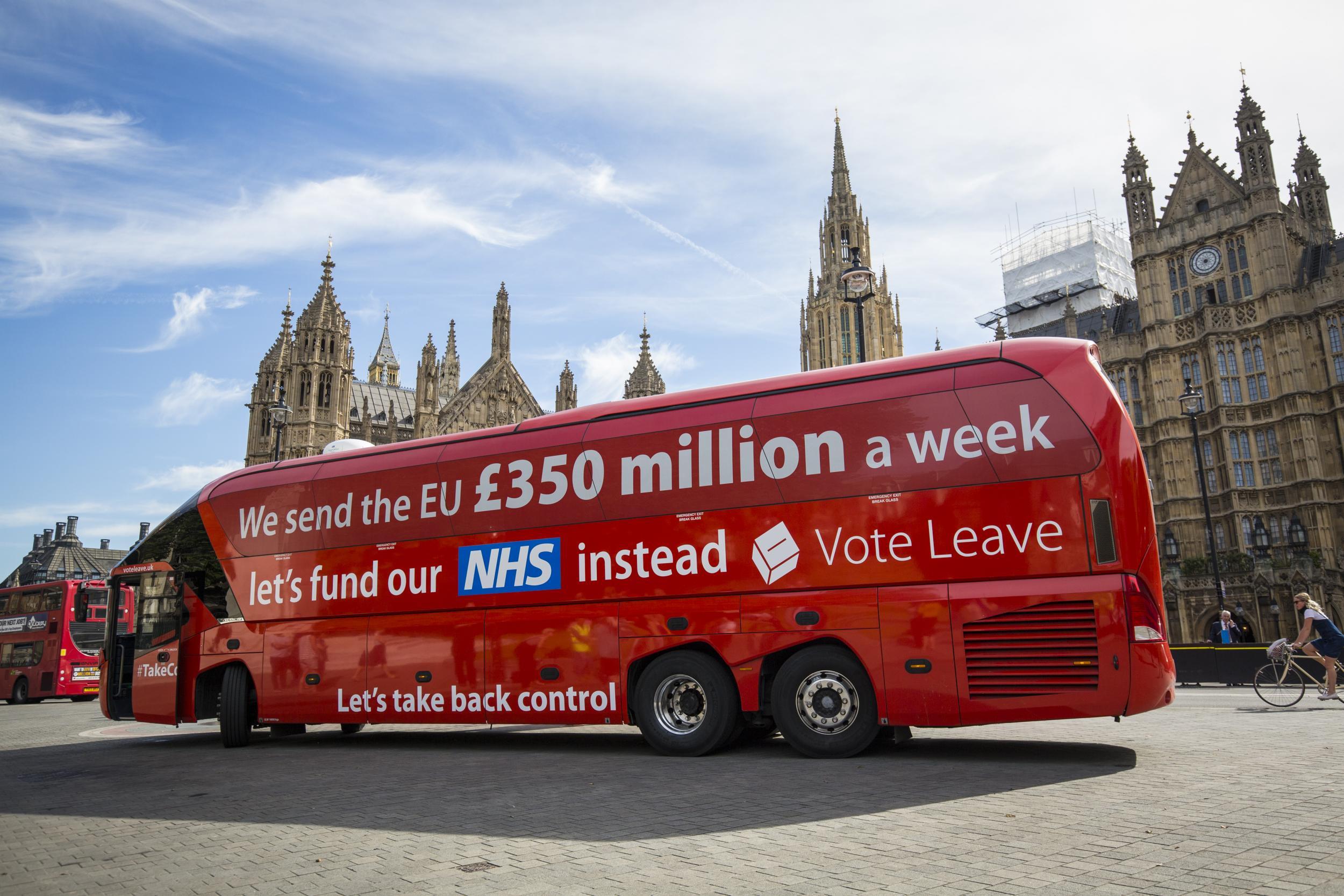 It’s manifestly untrue that the UK sends that amount of money to the EU each week