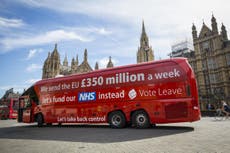Vote Leave boss behind £350m NHS claim says Brexit could be 'an error'