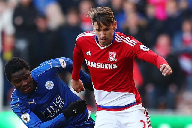 Gaston Ramirez has not played for Middlesbrough since the 0-0 stalemate with Leicester on 2 January