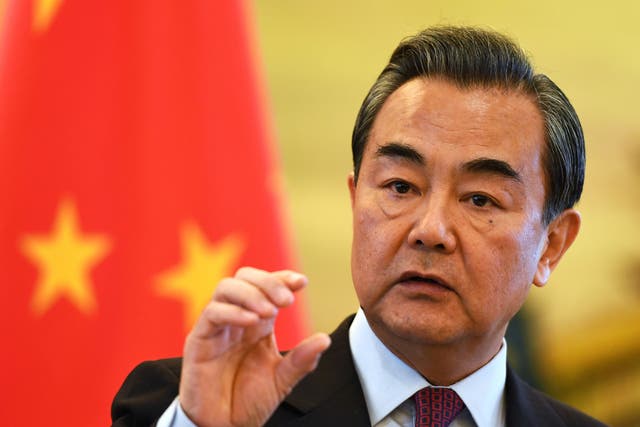 Chinese Foreign Minister, Wang Yi, told Iran that the deal would face "some new complicating factors"