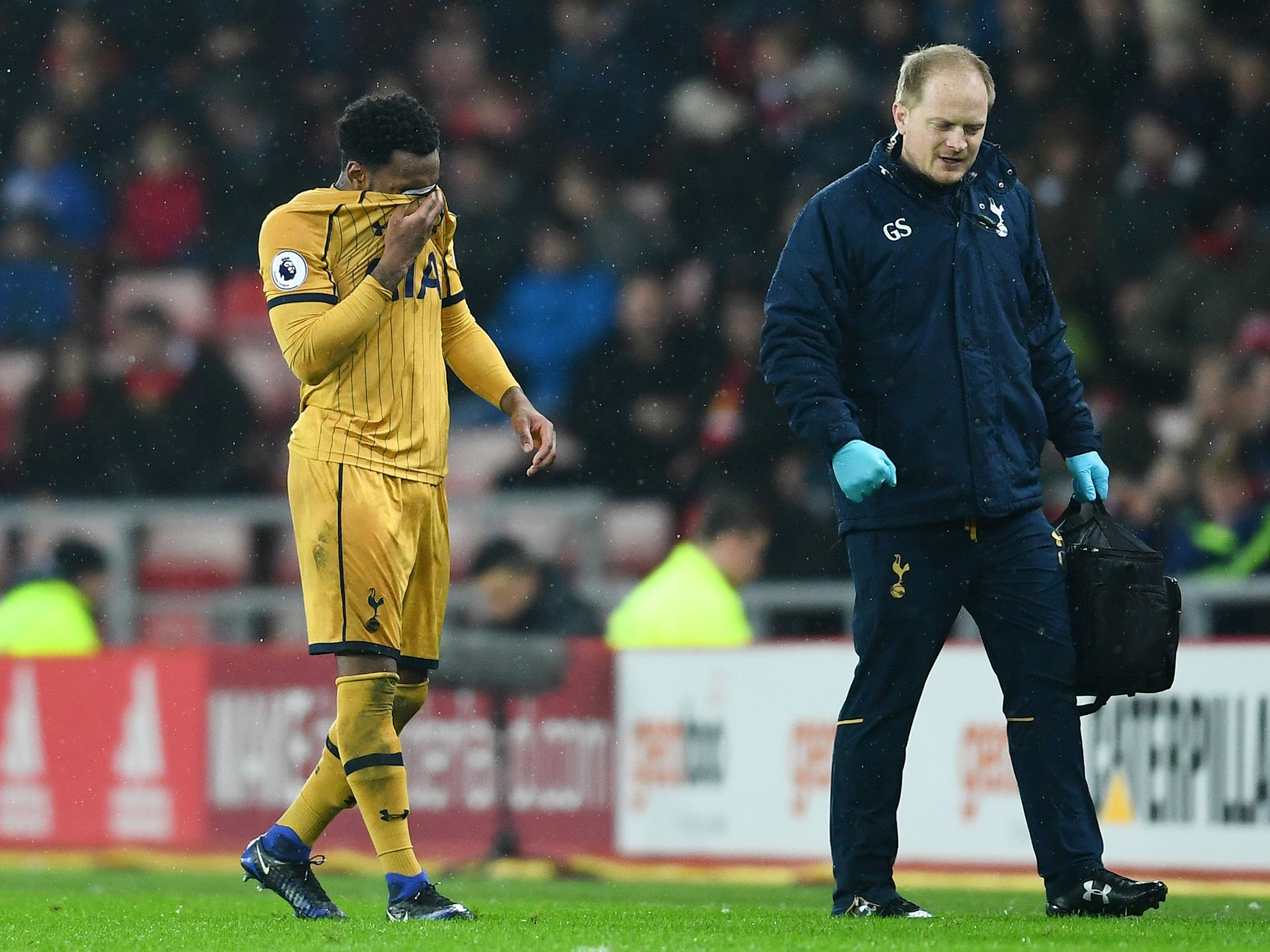 Danny Rose missed Saturday's 1-0 victory over Middlesbrough with the injury