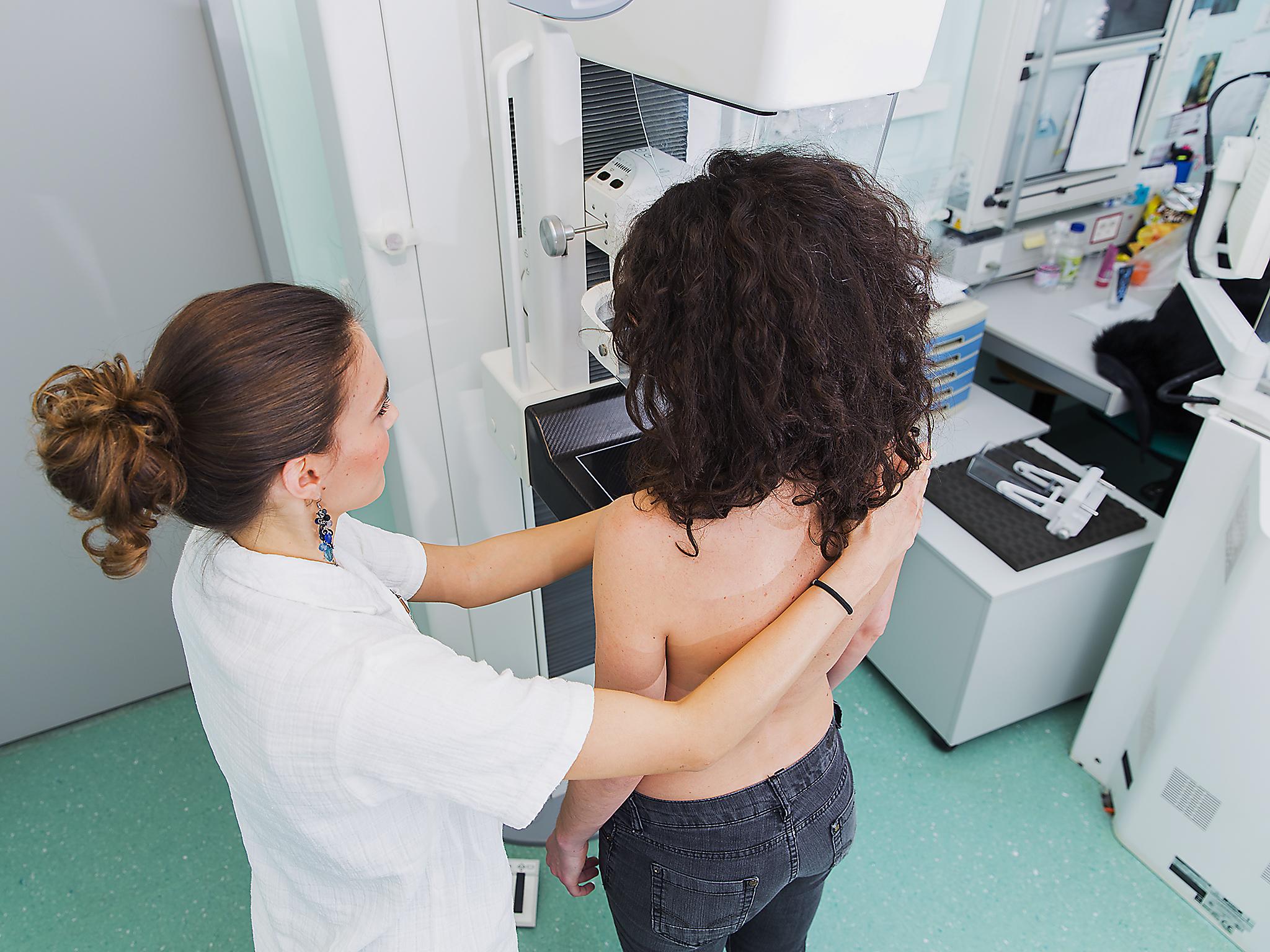 Mammography screening can help to detect breast cancers early on (Getty/iStockphoto)