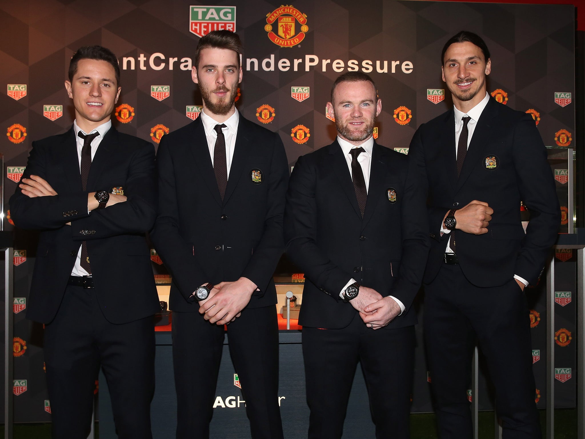 Manchester United unveiled the the TAG Heuer Manchester United Watch Collection on Wednesday