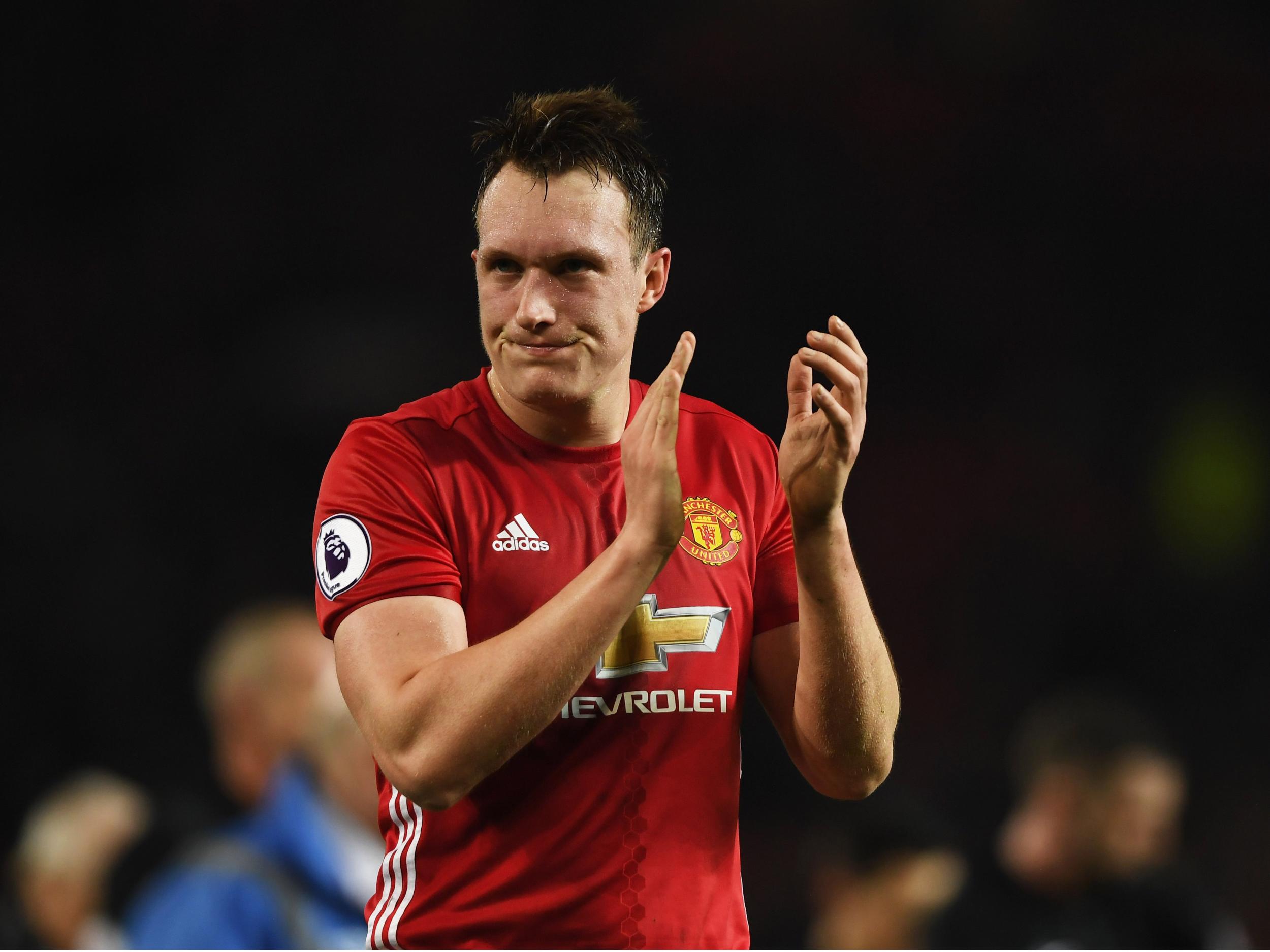 Phil Jones says that Jose Mourinho convinced him to stay at the club.