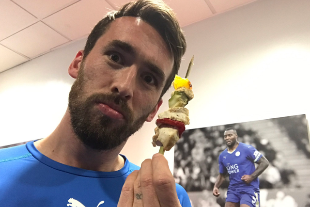 Christian Fuchs jokes chicken is back on the menu at Leicester