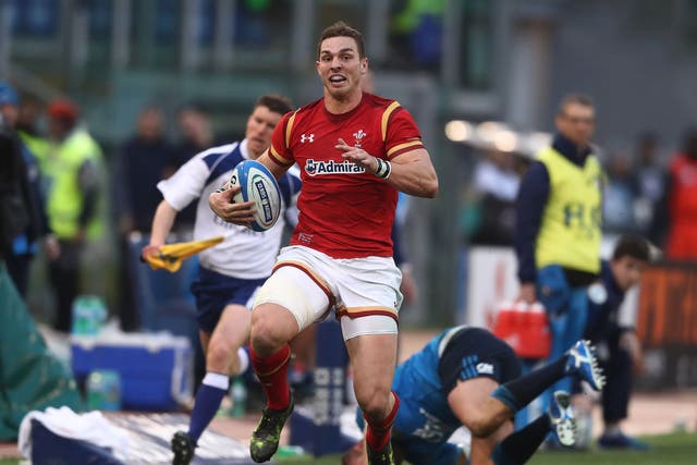 North in action for Wales during their Six Nations opener against Italy last weekend