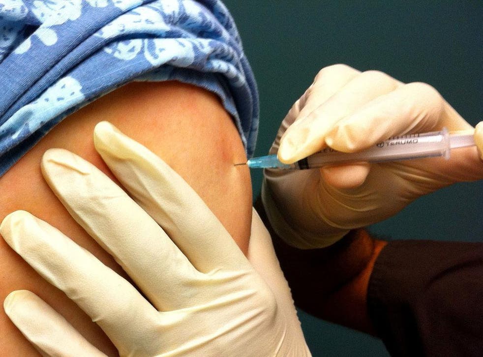 The patients were reportedly infected when dirty needles were reused at the hospital