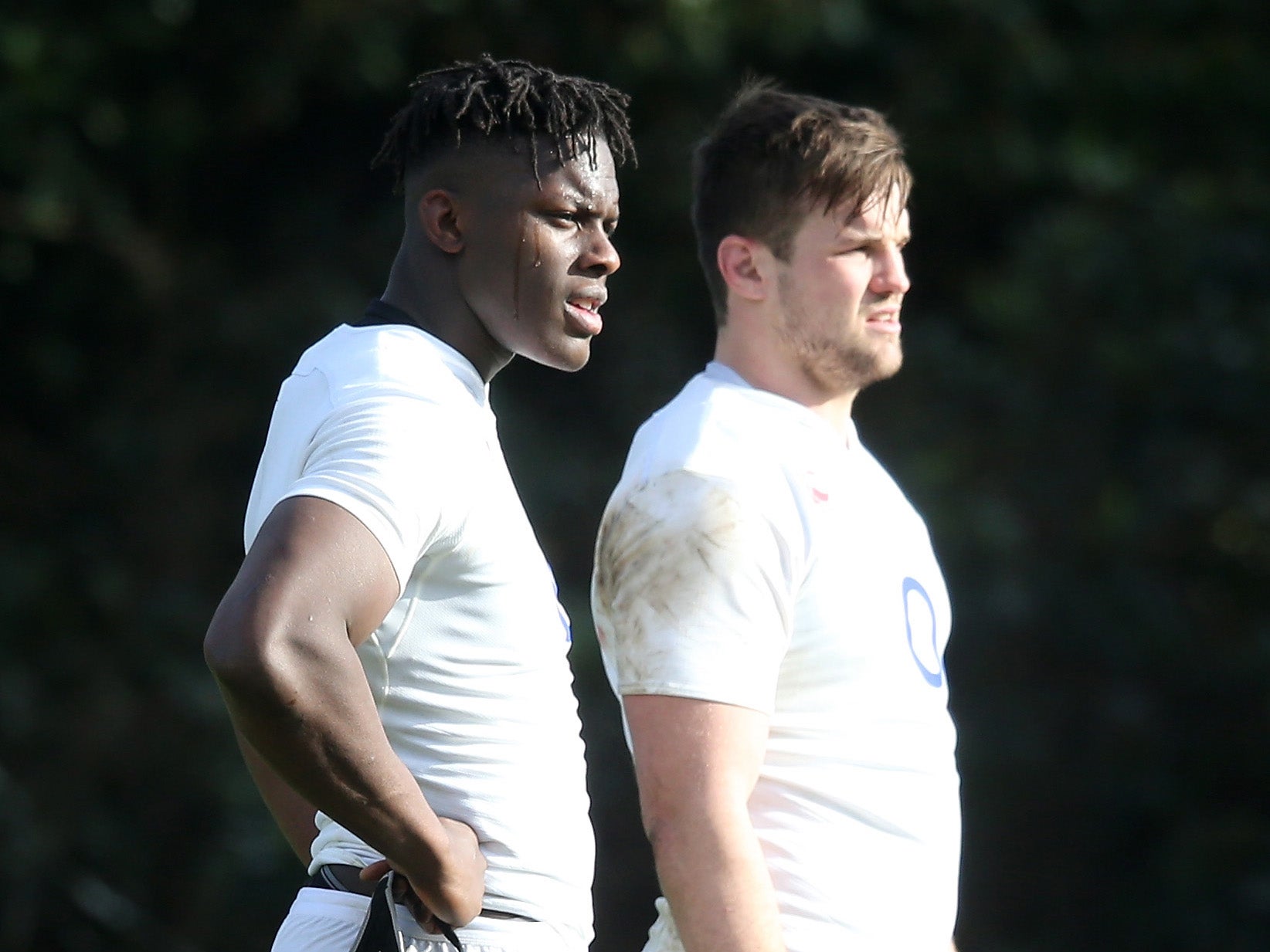 Itoje and Clifford only have 16 caps between them