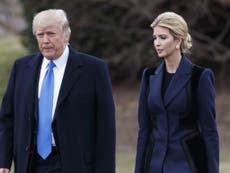 Ivanka Trump has not fully split from family business empire