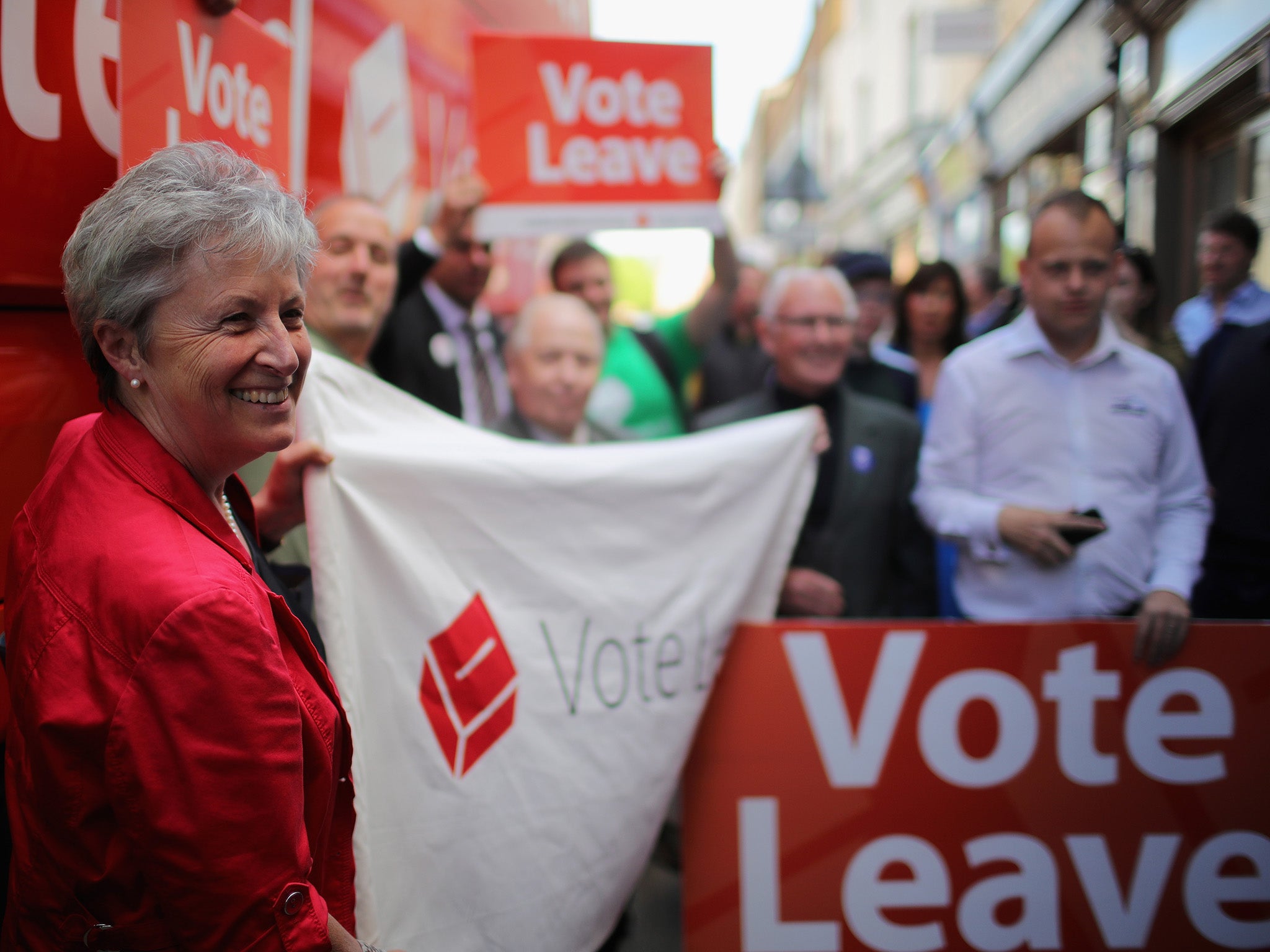 Gisela Stuart was the most high-profile Labour MP on the Vote Leave campaign