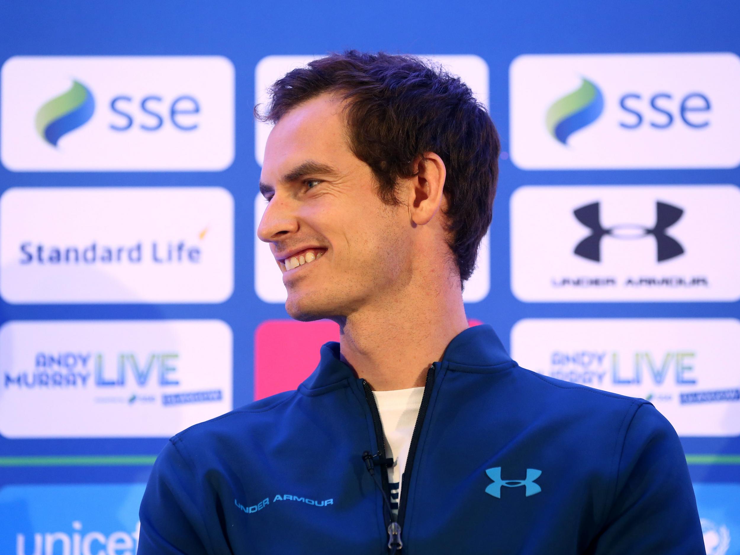 'Andy Murray Live' was staged in Glasgow for the first time last year