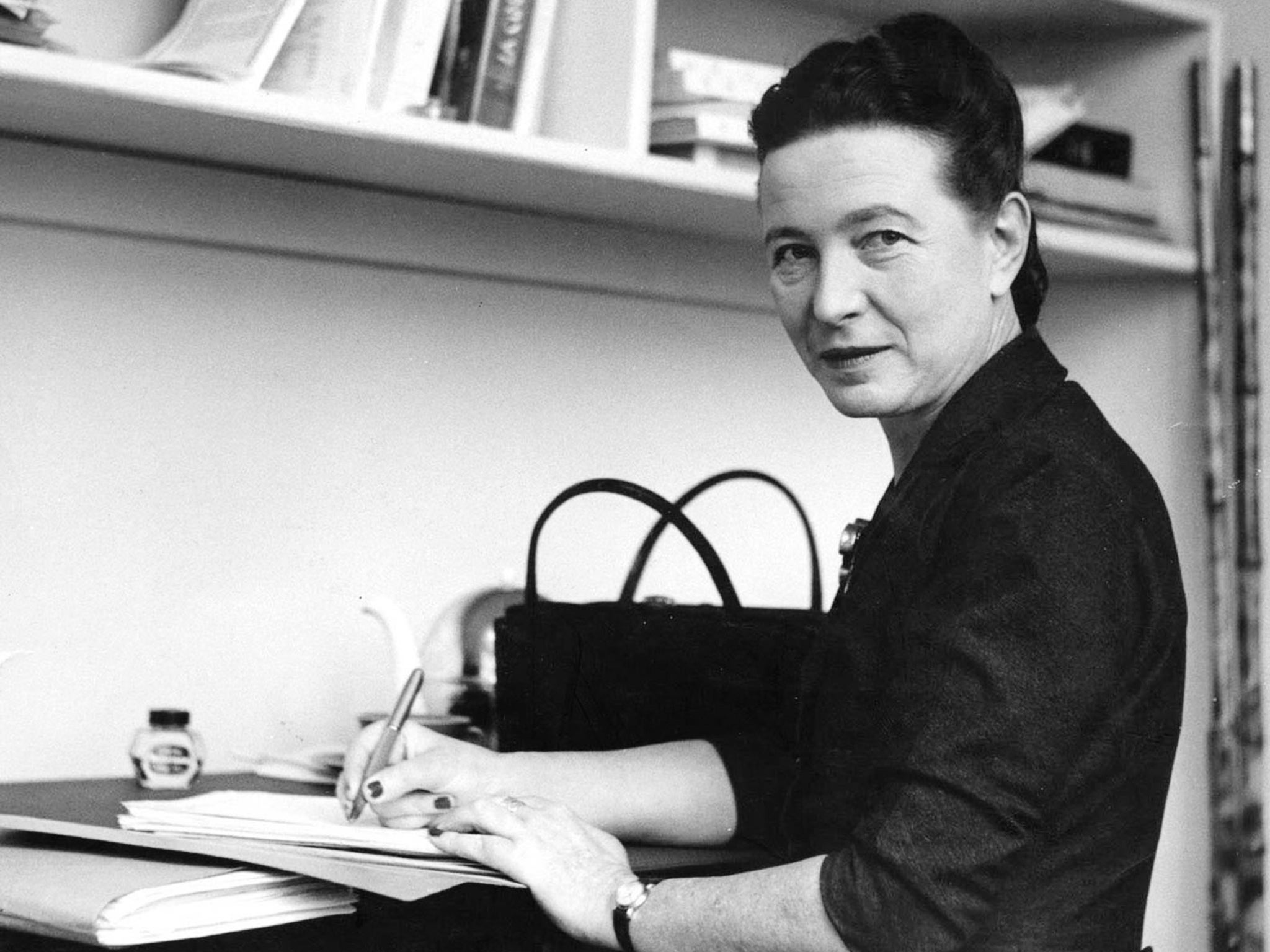 Writer Simone De Beauvoir was fired from her job as a high school teacher after having multiple affairs with her students