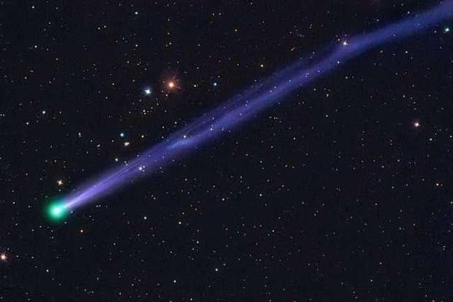 A picture of Comet 45P/Honda-Mrkos-Pajdušáková, taken when it last passed the Earth in 2011