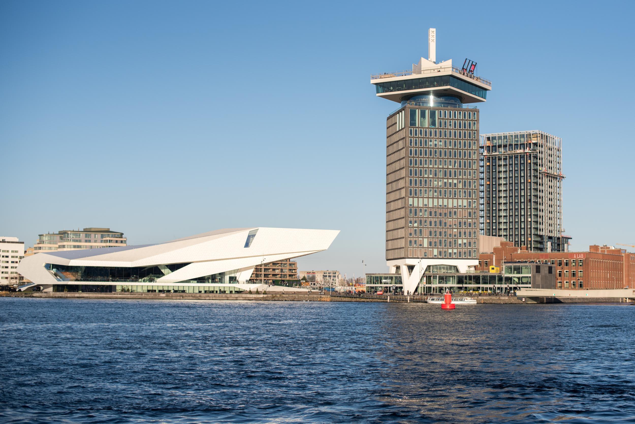 Tall orders: the A’dam Tower has two destination restaurants