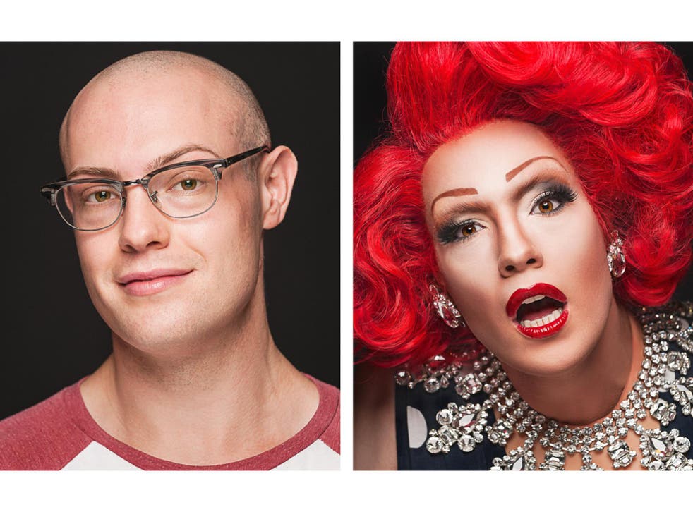 Dragformation: What drag queens look like before and after make up,  moustaches and all | The Independent | The Independent