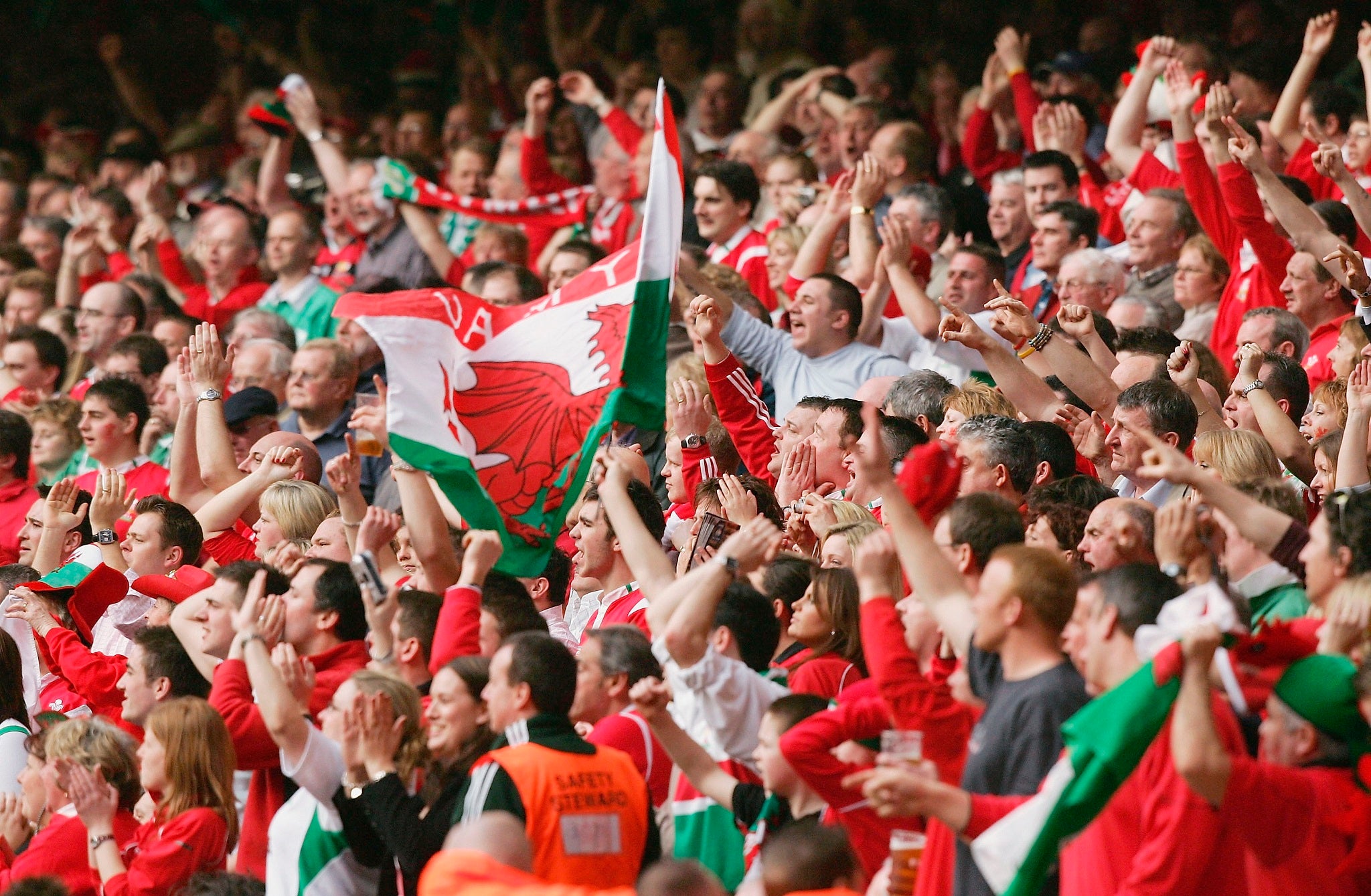 The Welsh are supported by one of the most passionate fan bases in world rugby