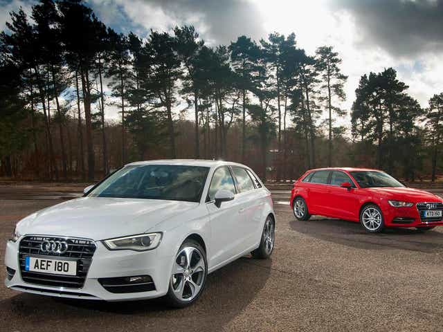 The Audi A3 Sportback can accommodate a family and luggage
