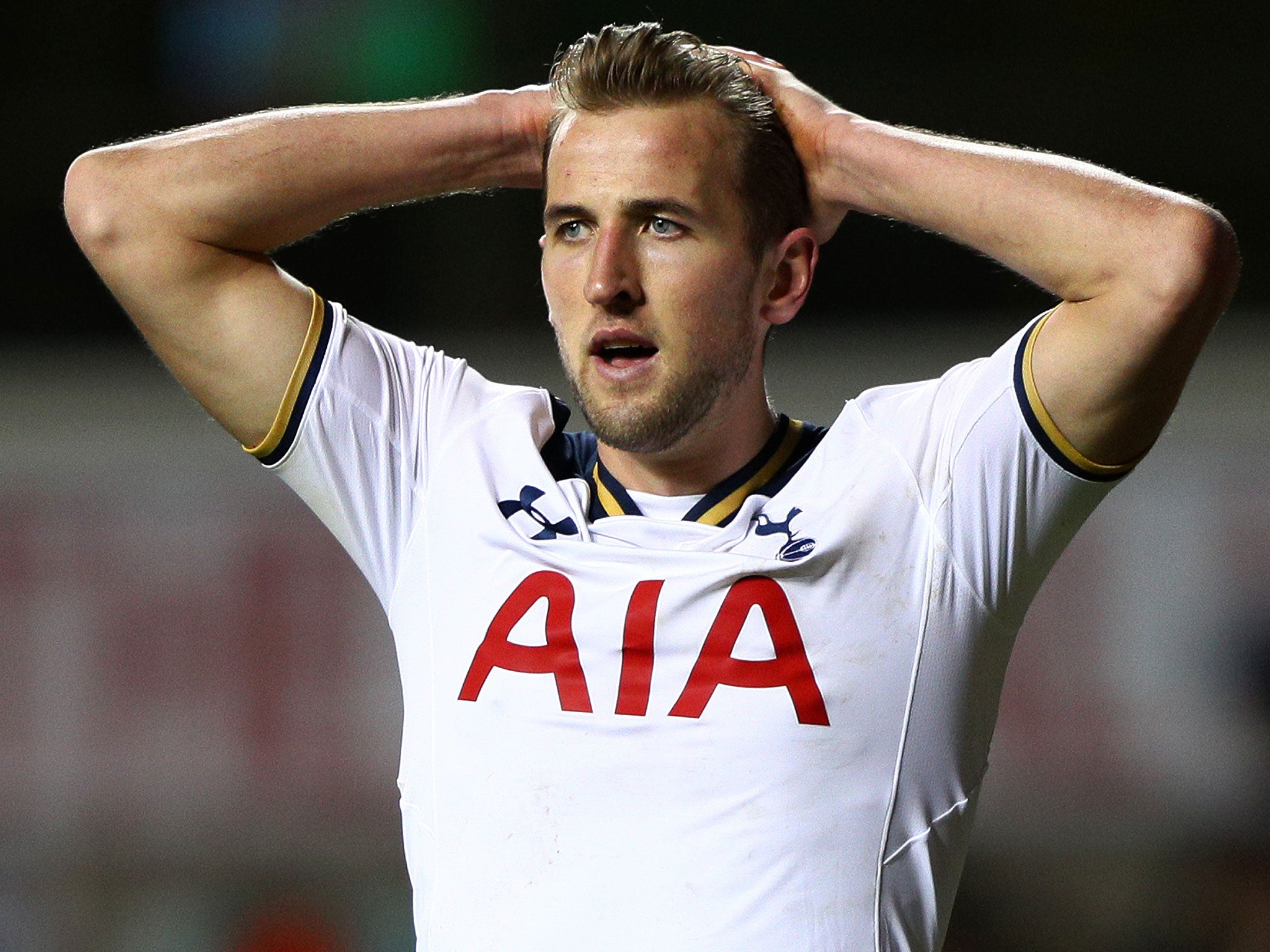Tottenham's failure to win the title last season doesn't sit well with Kane
