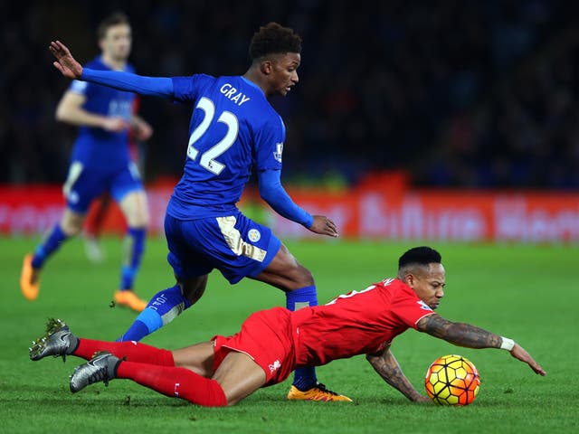 Leicester's Demarai Gray has emerged as a summer transfer target for Liverpool