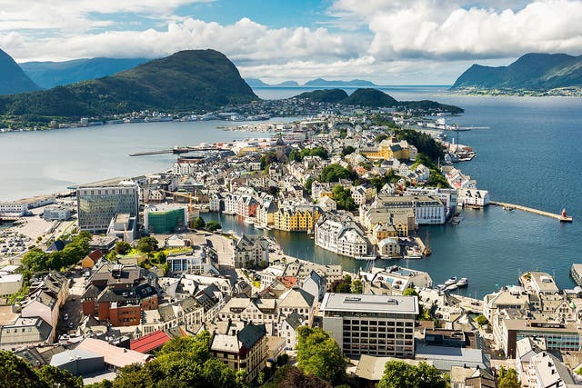 Ålesund is the largest and most important fishing port in Norway