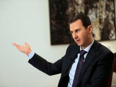 Assad says there is ‘no option except victory’ in Syrian civil war