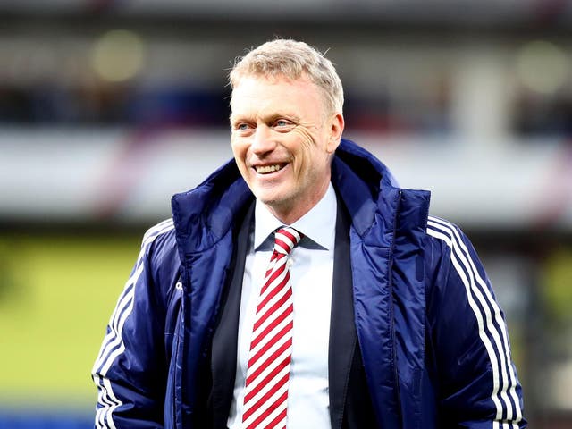Moyes's side ran out 4-0 winners away to Crystal Palace last weekend