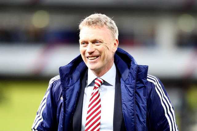 Moyes's side ran out 4-0 winners away to Crystal Palace last weekend