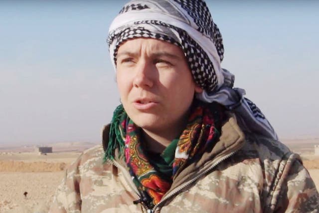 Ms Taylor left the UK in March 2016 and joined the Women’s Protection Units (YPJ) in Syria