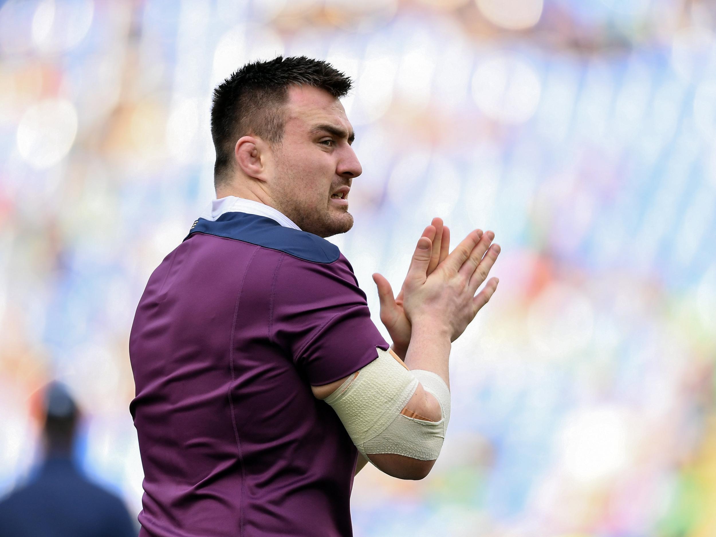 Niall Scannell replaced captain Rory Best in the front-row