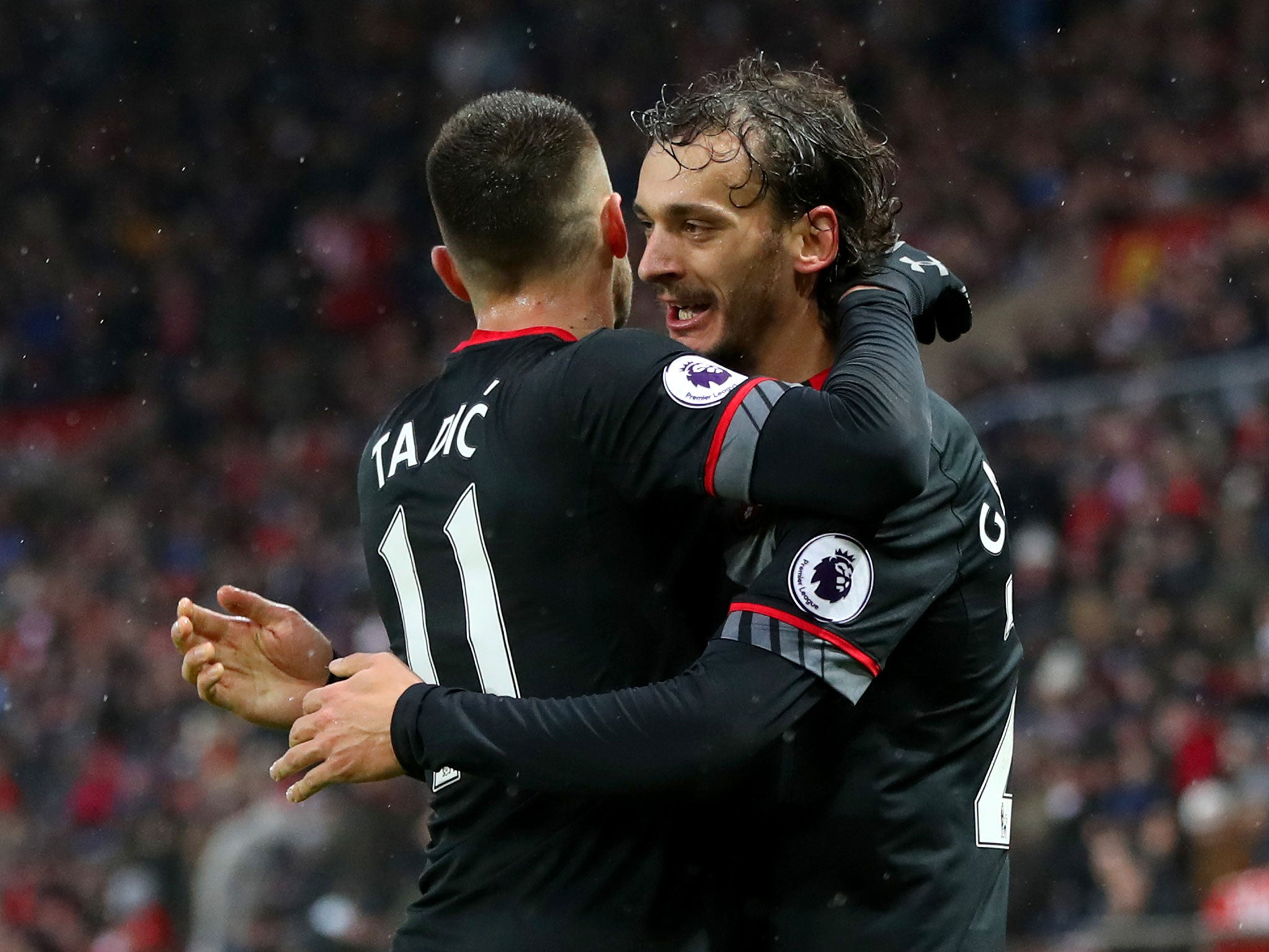 Gabbiadini is a man in form for Southampton