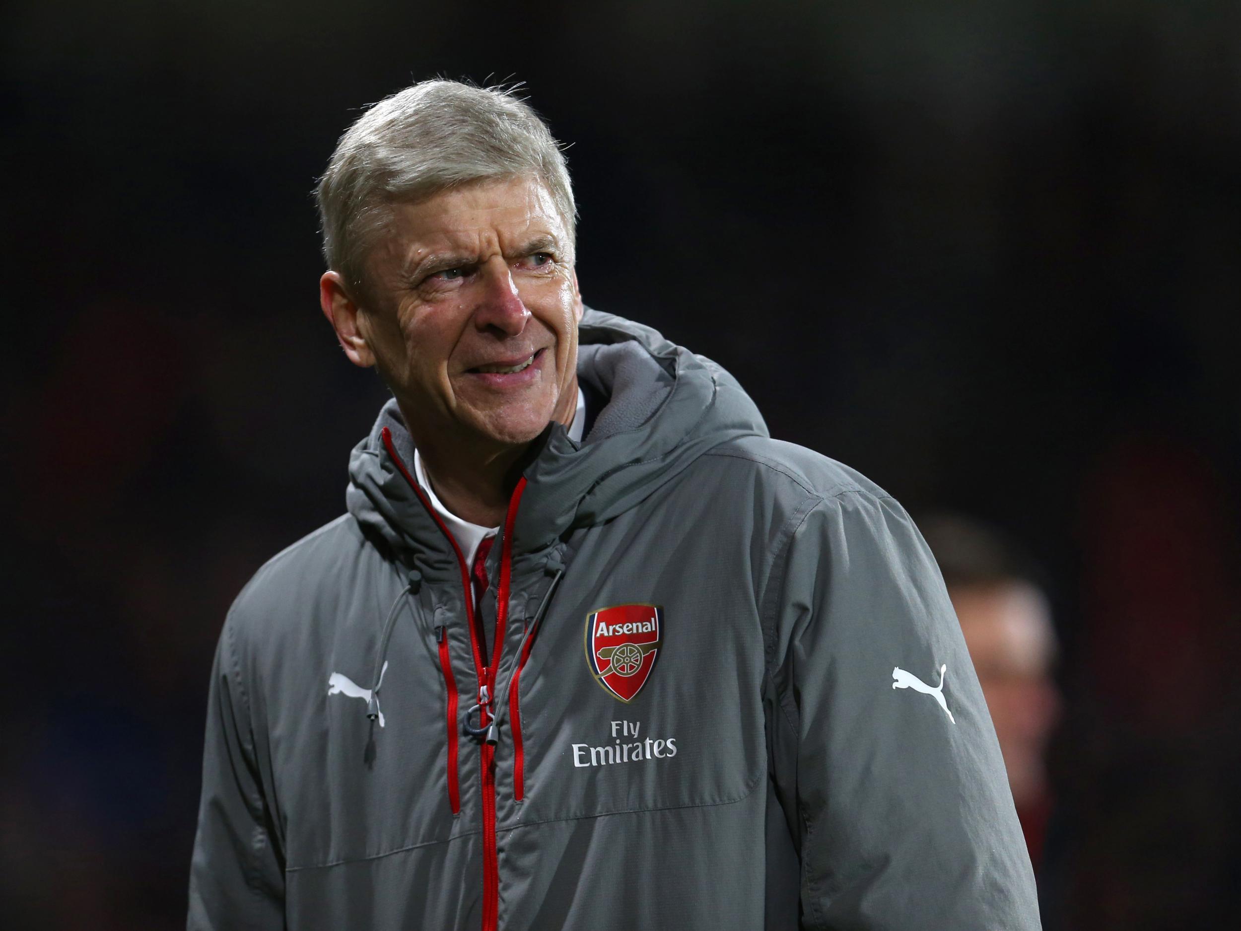 Wenger denied that he told Ian Wright his time at Arsenal was 'coming to an end'