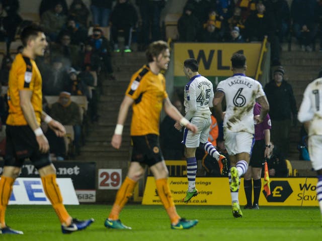 Mitrovic's first-half goal won Newcastle all three points against Wolves
