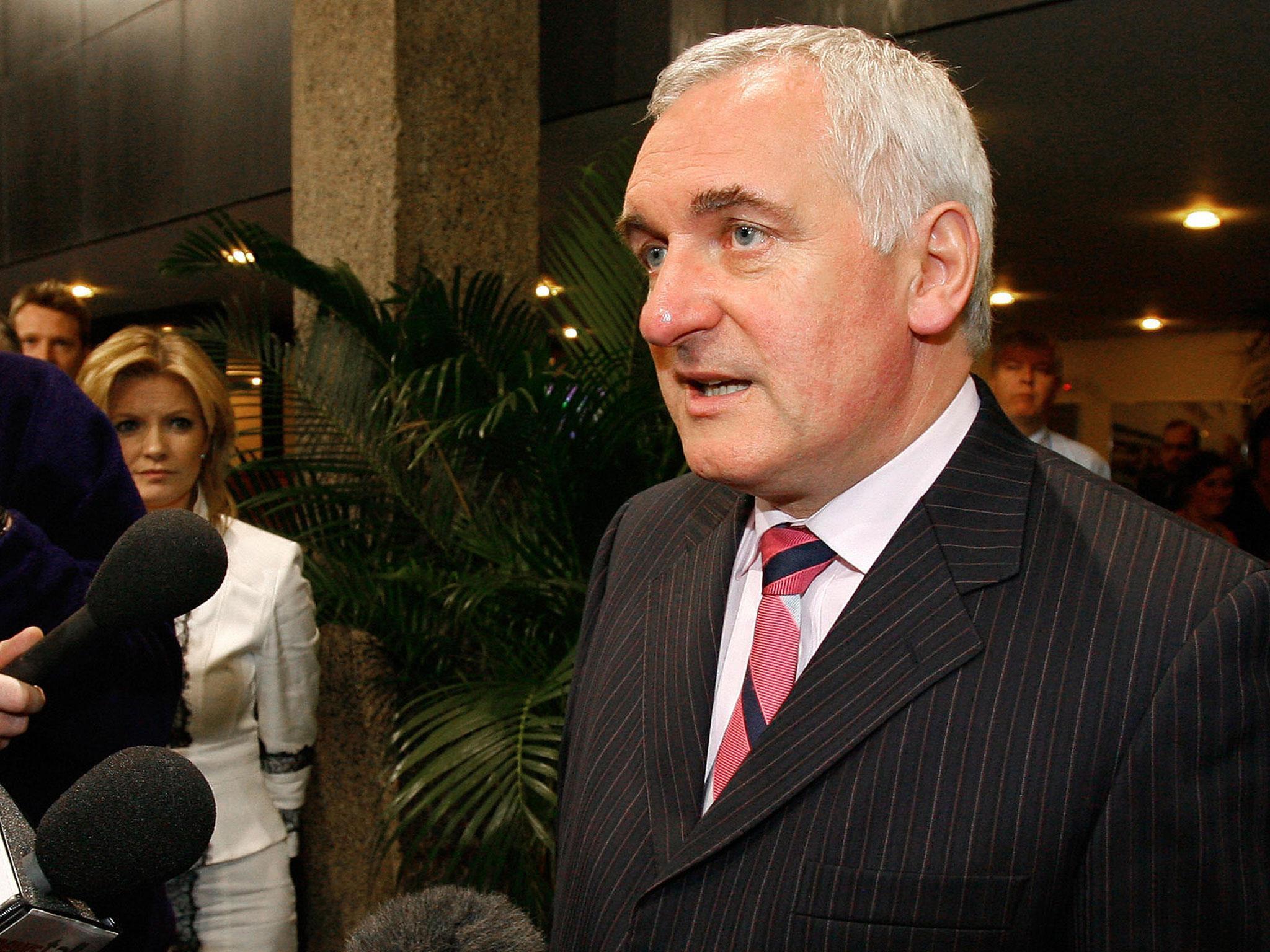 Bertie Ahern said the UK should have decided its plans for a future relationship with the EU