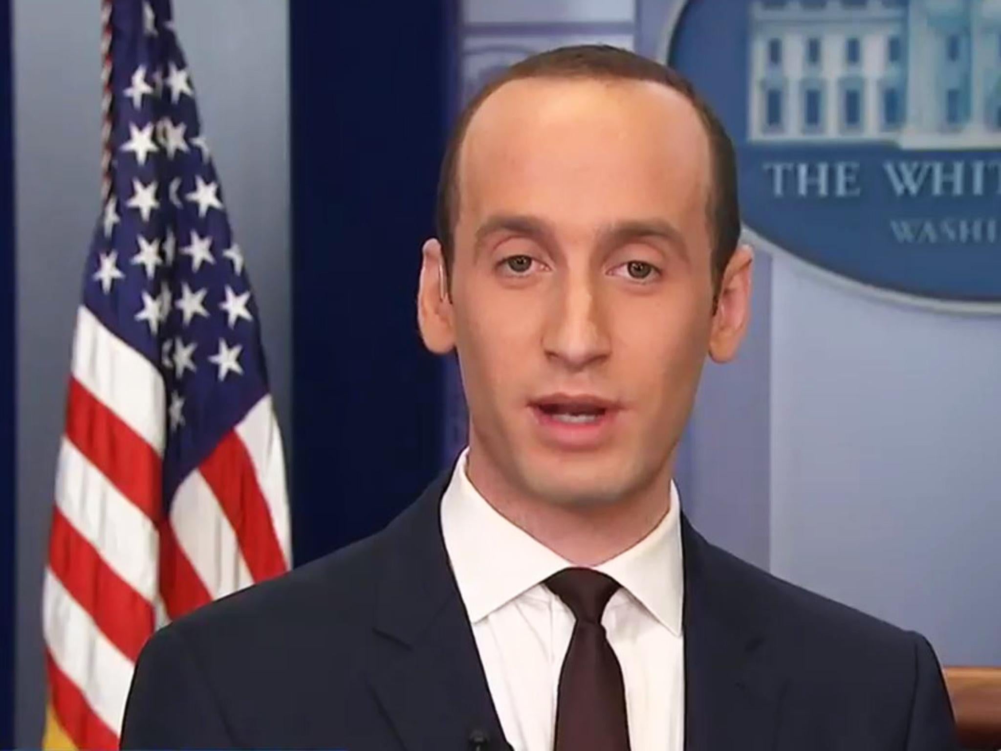 Stephen Miller blamed the 'Deep State' on Fox News over the weekend