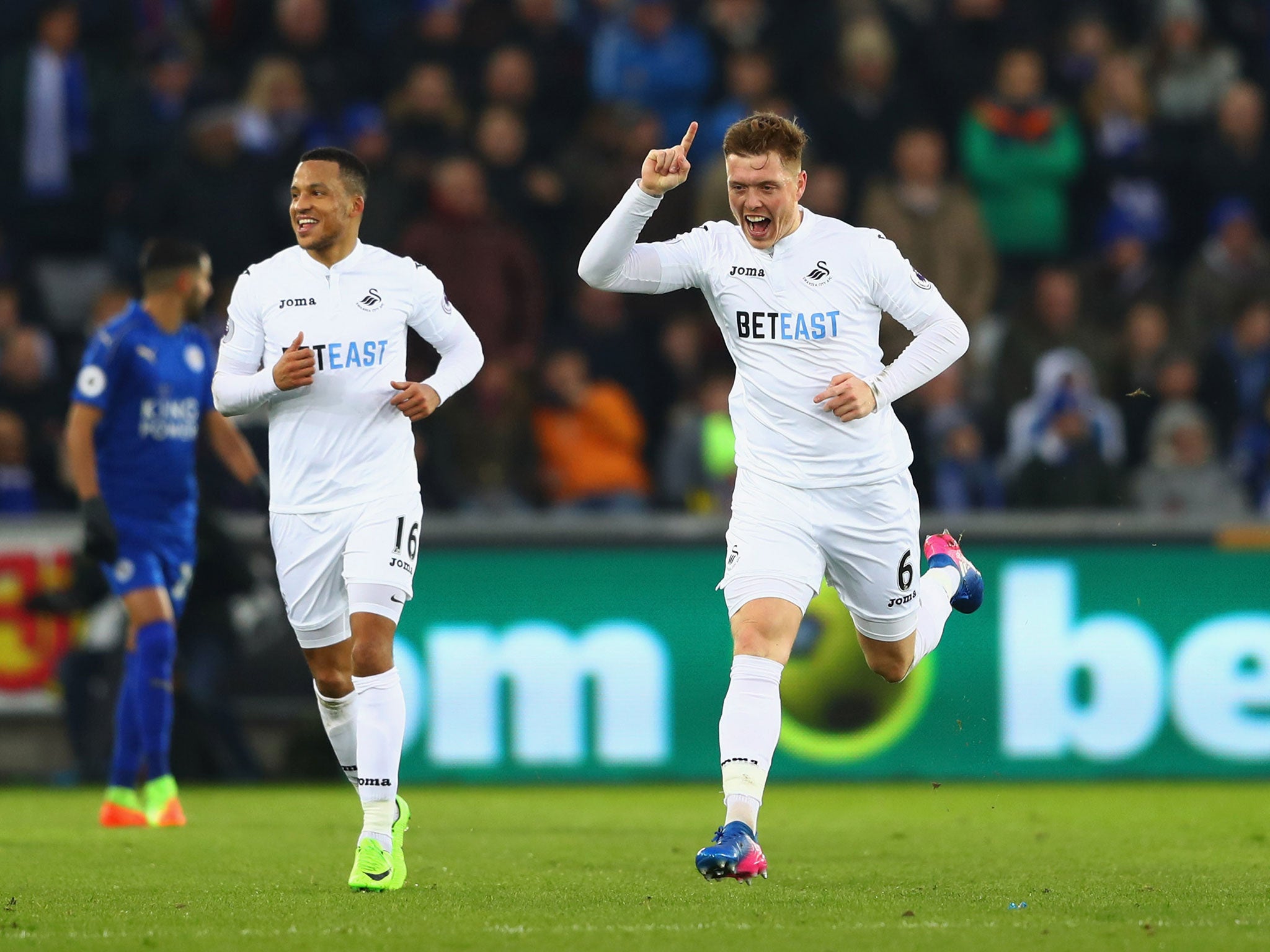 Swansea clinched an important three points to move away from the relegation zone