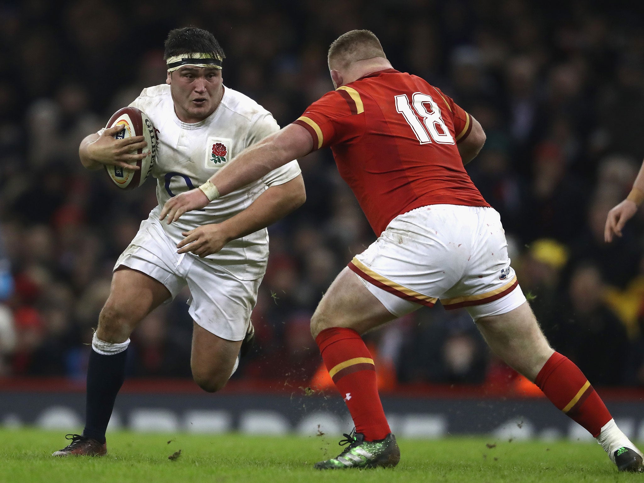 Jamie George is pushing Dylan Hartley to start for England