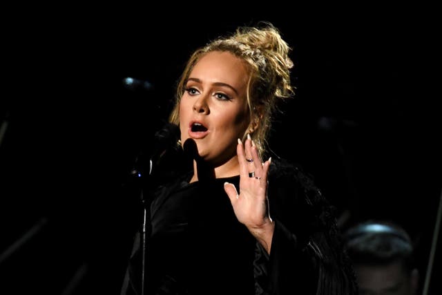 Adele. Credit: Getty