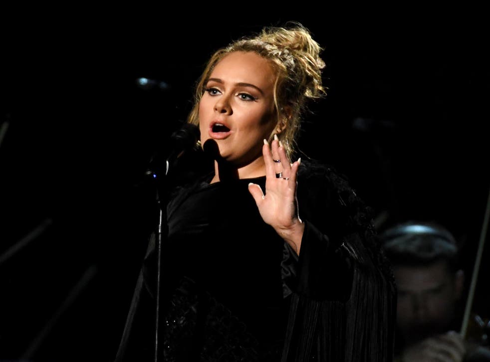 Adele. Credit: Getty